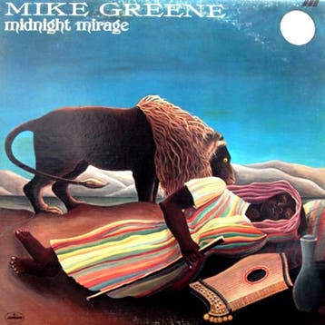 LP gebruikt - Mike Greene - Midnight Mirage, Verzenden, Zo goed als nieuw, Overige formaten