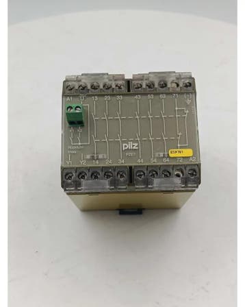 Veiligheidsrelais Pilz PZE/7 220VAC 6S 1ö, Ophalen