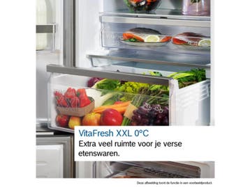 Bosch KGN392LAG - Koel-vriescombinatie - Total No Frost -, Verzenden, Zo goed als nieuw