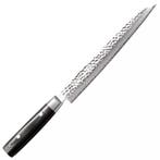 Yaxell Zen Fileermes / Sushimes 23 cm – 37 Lagen Damastst., Ophalen of Verzenden, Nieuw, Overige materialen, Los bestek
