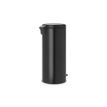 Brabantia Pedaalemmer newIcon 30 ltr - mat Zwart, Huis en Inrichting, Verzenden, Nieuw