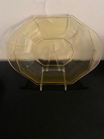 Glasfabriek Leerdam - K.P.C. de Bazel - Schaal - Helder glas, Antiek en Kunst