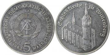 5 Mark Ddr Wittenberg handgehoben, Verzenden