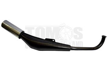 Tomos Uitlaat 28mm Lipnik zwart met aluminium demper A3 /..., Fietsen en Brommers, Ophalen of Verzenden, Nieuw, Lipnik