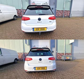 Diffuser geschikt voor Golf 7 | TCR/GTI-Look | 2012- 2017 |, Volkswagen, Nieuw, Ophalen of Verzenden, Achter