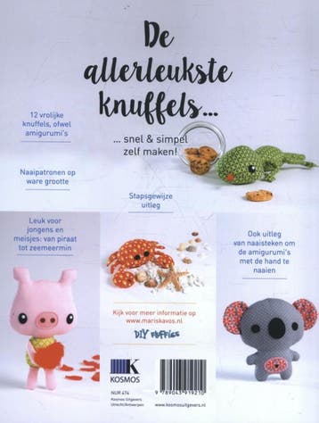Amigurumis naaien 9789043919210 Mariska Vos-Bolman, Boeken, Verzenden, Zo goed als nieuw, Mariska Vos-Bolman