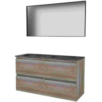 Basic-Line Framed 46 Badkamermeubelset - 120 x 46 cm -, Ophalen of Verzenden, Nieuw