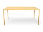 Arco Slim tafel 160x90 cm, fineer naturel, Overige plaatsen, Ophalen of Verzenden, Gebruikt, Tafel