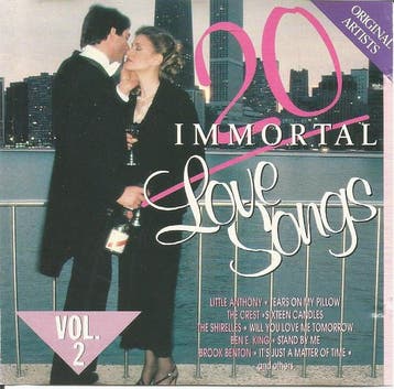 Various - 20 Immortal Love Songs Vol. 2, Ophalen of Verzenden, Gebruikt