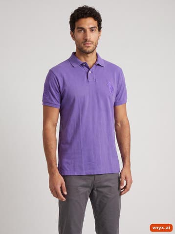 Ralph Lauren Corporation Polos Heren maat M Paars Vintage, Ophalen of Verzenden, Nieuw