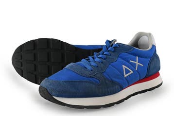 Sun68 Sneakers in maat 44 Blauw, Sneakers of Gympen, Gedragen, Sun68, Verzenden