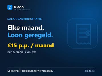 NL/EN | Salarisadministratie | €15 p.p. per maand, Belastingaangifte