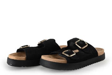 Graceland Slippers in maat 39 Zwart, Slippers, Verzenden, Zwart, Zo goed als nieuw