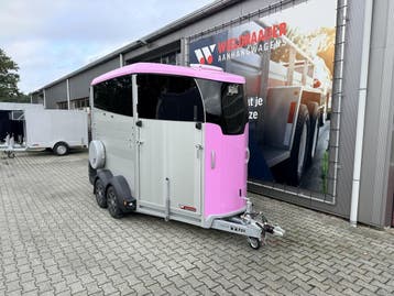 Ifor Williams HBX511 - Roze! Uit voorraad!, Nieuw, Aluminium, 2-paards trailer