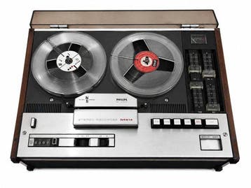Philips - N4414 -4-track 2-snelheid stereo- Reel-to-reel, Nieuw