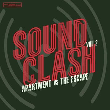 lp nieuw - apartment vs the escape - SOUND CLASH VOL TWO..., Verzenden, Zo goed als nieuw, Overige formaten