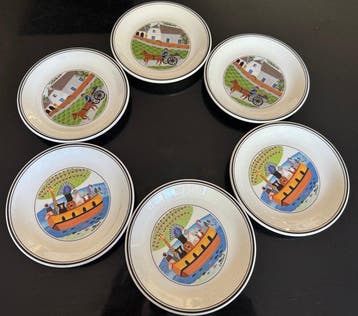 Villeroy & Boch - Laplau - Schotel (6) - Keramiek - Plas 14