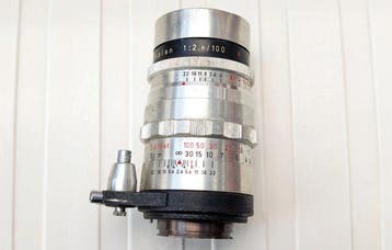 Meyer-Optik Görlitz Trioplan 2,8/100 V Prime lens, Nieuw