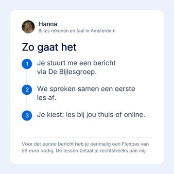 Hanna geeft bijles rekenen en taal in Amsterdam, Diensten en Vakmensen, Privéles, Bijles