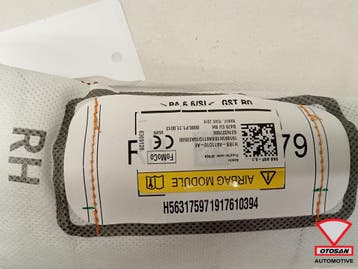 FORD FIESTA MK8 2017+ stoel airbag Rechts H1BB-A611D10-AE, Ophalen, Gebruikt, Ford