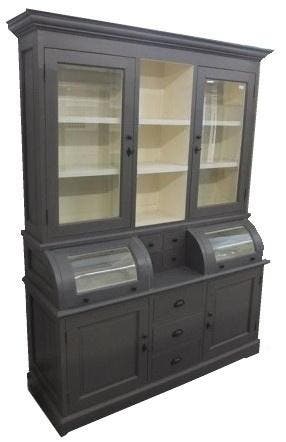Buffetkast grijs Bastiaan 150cm, Ophalen of Verzenden, Nieuw