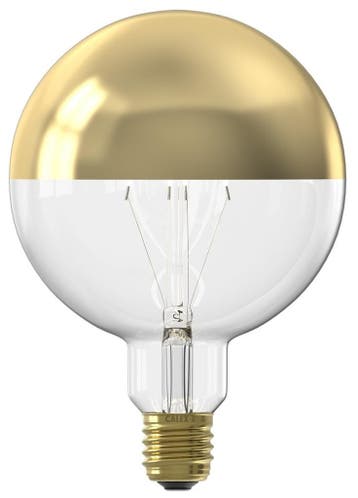 OP=OP Calex LED Kopspiegel Goud G125 E27 4W 200lm 1800K d..., Ophalen of Verzenden, Nieuw