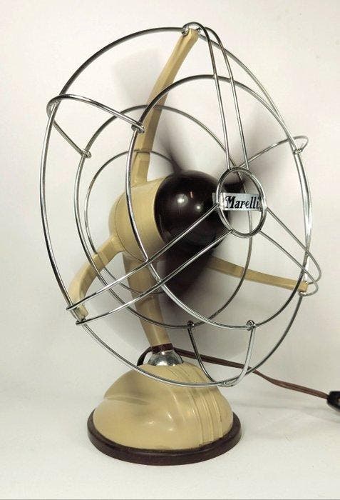 Elektrische ventilator - I.202 - Bakeliet, Metaal, Plastic -, Antiek en Kunst, Kunst | Designobjecten