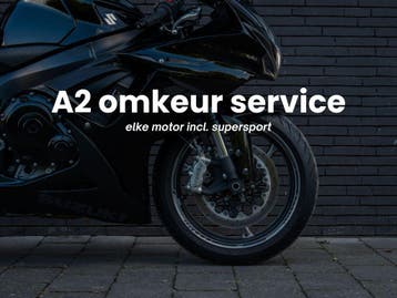 Motor omkeuren naar A2 35kW | Supersport | All-in Service