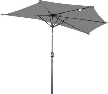 2dekans | Angel Living Balkonparasol - Halfrond - 265 x 130, Ophalen of Verzenden, Zo goed als nieuw
