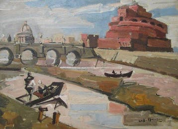 André Planson (1898-1981) - Vue dItalie