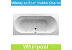 Ligbad Villeroy & Boch Oberon 190x90 cm Balboa Whirlpool, Ophalen of Verzenden, Nieuw