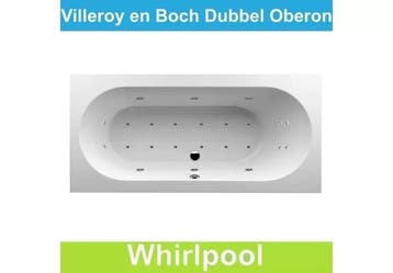 Ligbad Villeroy & Boch Oberon 190x90 cm Balboa Whirlpool, Ophalen of Verzenden, Nieuw