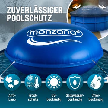 Zwembadkussen XXL Blauw Ø3m -20°C (Zwembaden, Recreatie), Verzenden, Nieuw