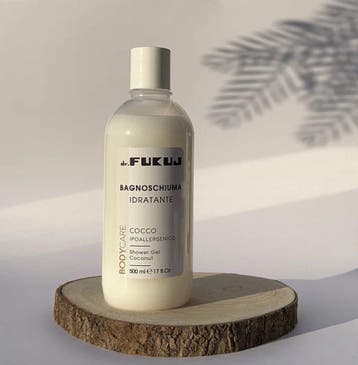Dr. Fukuj Italiaanse douche gel en badschuim van KOKOS geur, Nieuw