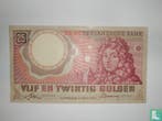 25 gulden Nederland (PL68.b) - 1955, Postzegels en Munten, Bankbiljetten | Nederland, Verzenden, Los biljet