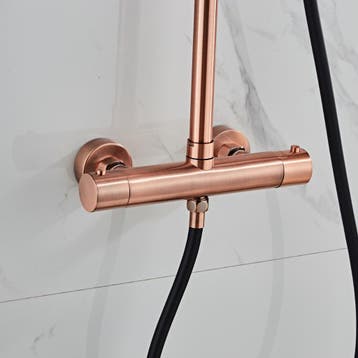 Opbouw Douchekraan Alento Copper Pro Thermostatisch, Ophalen of Verzenden, Nieuw, Kraan