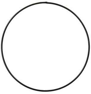 Metalen ring Zwart gelakt 50 cm per stuk, Ophalen of Verzenden, Nieuw