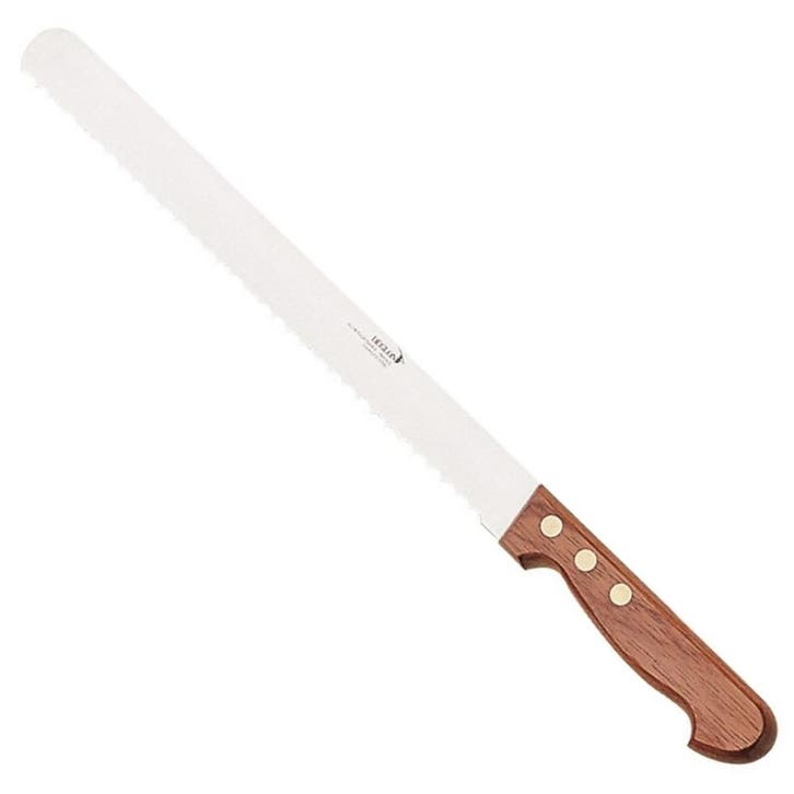 Déglon Taart- en broodmes – 25 cm – Houten handvat –, Huis en Inrichting, Keuken | Bestek, Los bestek, Nieuw, Hout, Ophalen of Verzenden