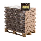Ronde beuk briketten pallet 96 pakken x 10kg (960kg), Minder dan 3 m³, Ophalen of Verzenden, Blokken