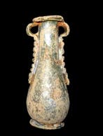 Oud-Romeins - Romeinse glazen amfoor - 3e/4e eeuw na