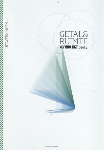 deel 2 vmbo-kgt 4 / Getal & Ruimte / uitwerkingenboek, Boeken, Verzenden, Gelezen, E. Kauffeld