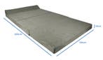 Opvouwbaar Matras 10cm Dik | Premium | OP=OP, Ophalen of Verzenden, 200 cm, Nieuw, Tweepersoons