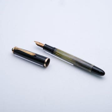 Pelikan - 400NN transparent barrel grey - Zonder, Nieuw