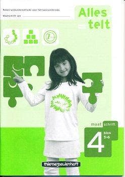 Alles Telt versie 2 Maatschrift groep 4 blok 5+6 (per stuk), Verzenden, Nieuw