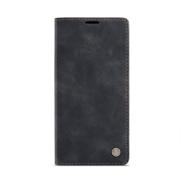 CaseMe book case leer - Apple iPhone 12/12 Pro - zwart, Verzenden, Nieuw