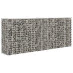vidaXL Schanskorf 85x30x200 cm gegalvaniseerd staal, Verzenden, Nieuw, IJzer, 2 meter of meer