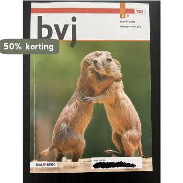 Biologie voor Jou Max 2-havo vwo release 2020 - Malmberg, Verzenden, Gelezen, Malmberg