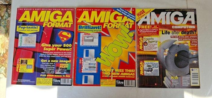 Amiga, Commodore - Amiga - Riviste Amiga: Amiga Format /, Spelcomputers en Games, Spelcomputers | Overige Accessoires