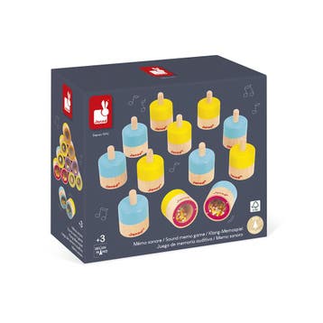 Janod sensorisch memospel - geluide van €31,99 voor €31,90, Ophalen of Verzenden, Nieuw