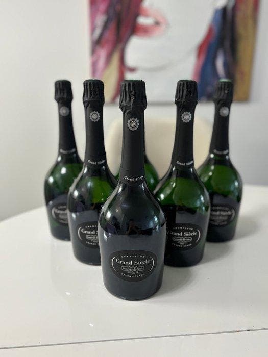 Laurent-Perrier, Grand Siecle - Champagne Brut - 6 Fles, Verzamelen, Wijnen